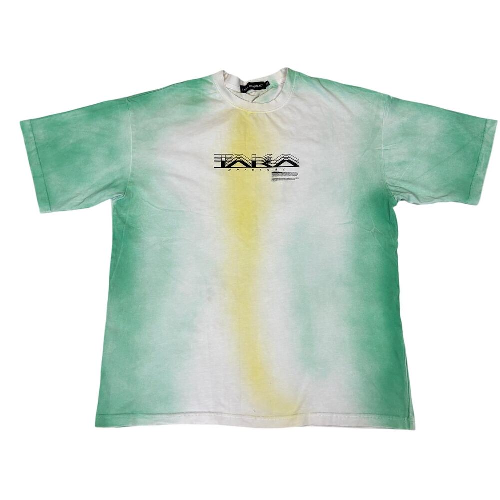 Taka Original Training Step Tie Dye T Shirt Men's XL Streetwear